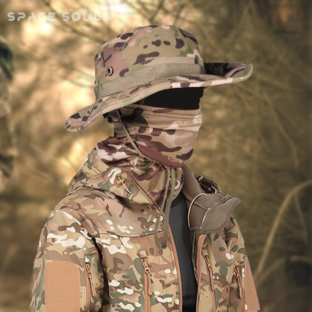 Cooling Gaiter Face Mask Boonie Hat Set