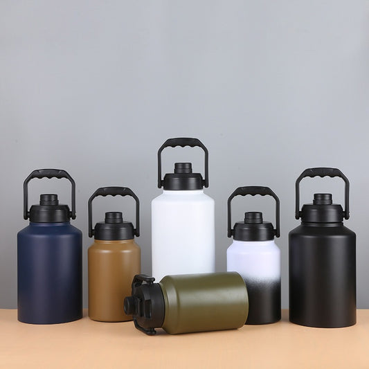 Double Wall Insulated Water Bottle Stainless Steel