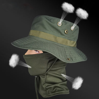 Cooling Gaiter Face Mask Boonie Hat Set