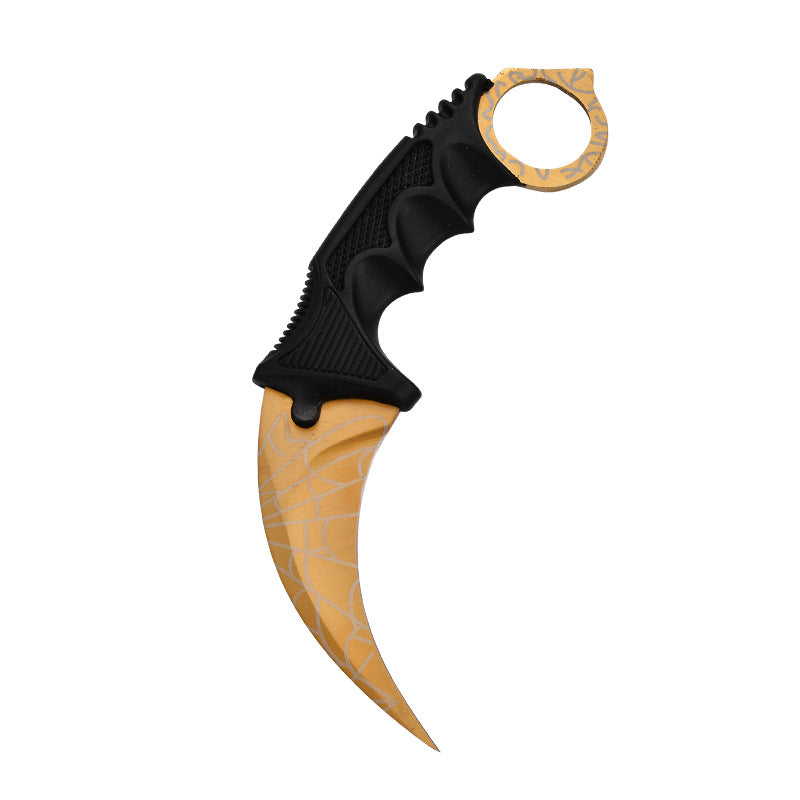 Outdoor Tactical Karambit Fixed Blade Pocket Knife