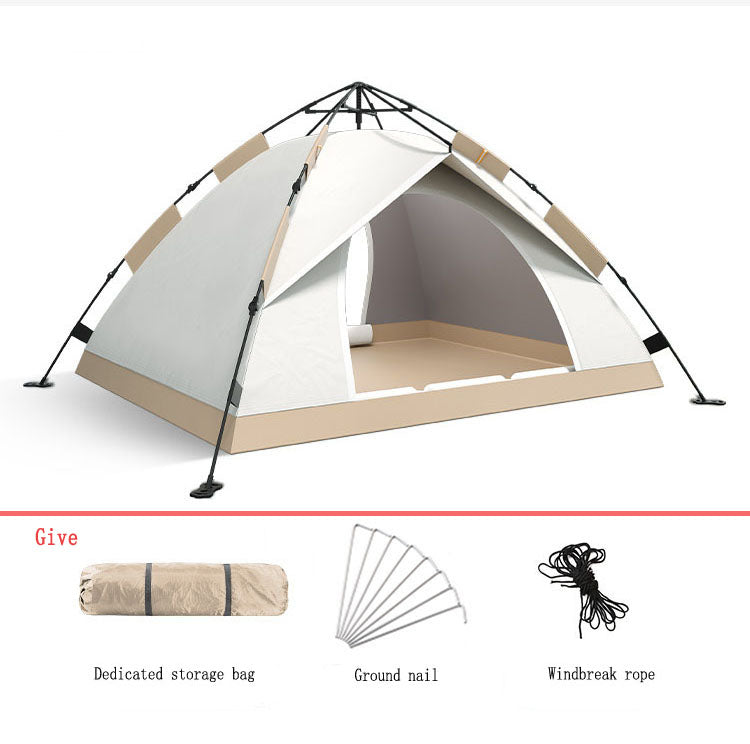 Quick Open Two Door Camping Tent