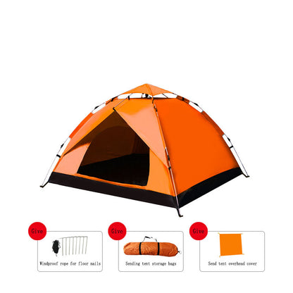 Quick Open Two Door Camping Tent