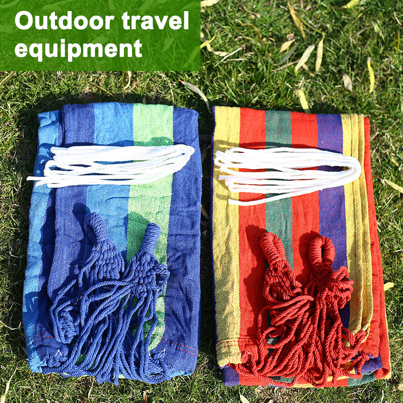 Camping Outdoor Hammock Single Hanging Canvas