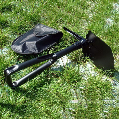 Carbon Steel Army Military Three Folding Shovel