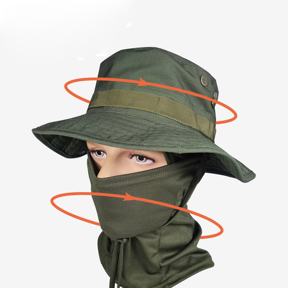 Cooling Gaiter Face Mask Boonie Hat Set