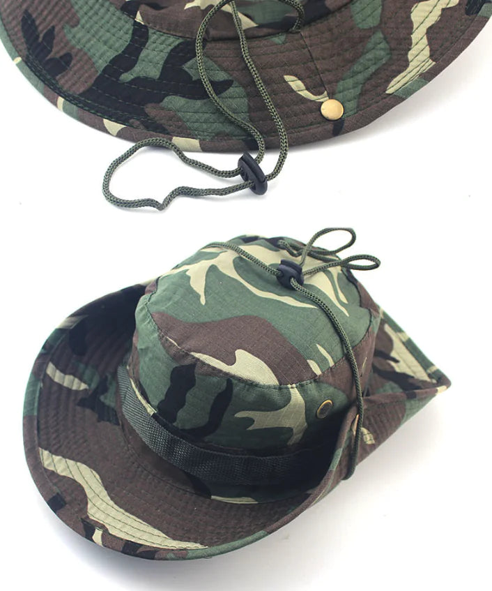 Boonie Bucket Hats Fishing Hunting Wide Brim Mesh