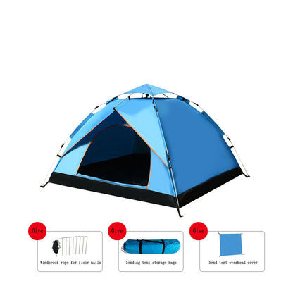 Quick Open Two Door Camping Tent