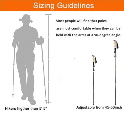 Aluminum Hiking Sticks