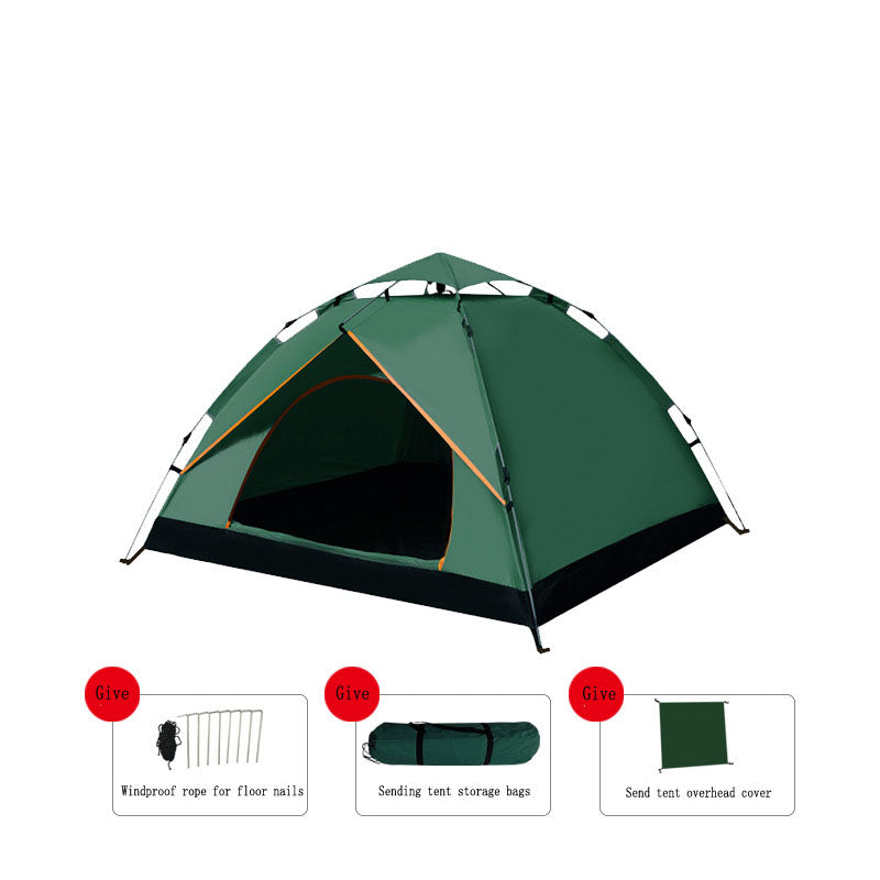 Quick Open Two Door Camping Tent