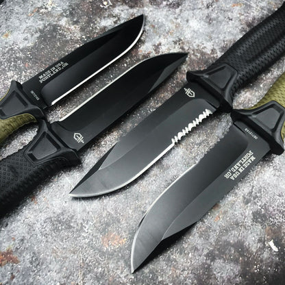 Outdoor Tactical Survival Straight Knife