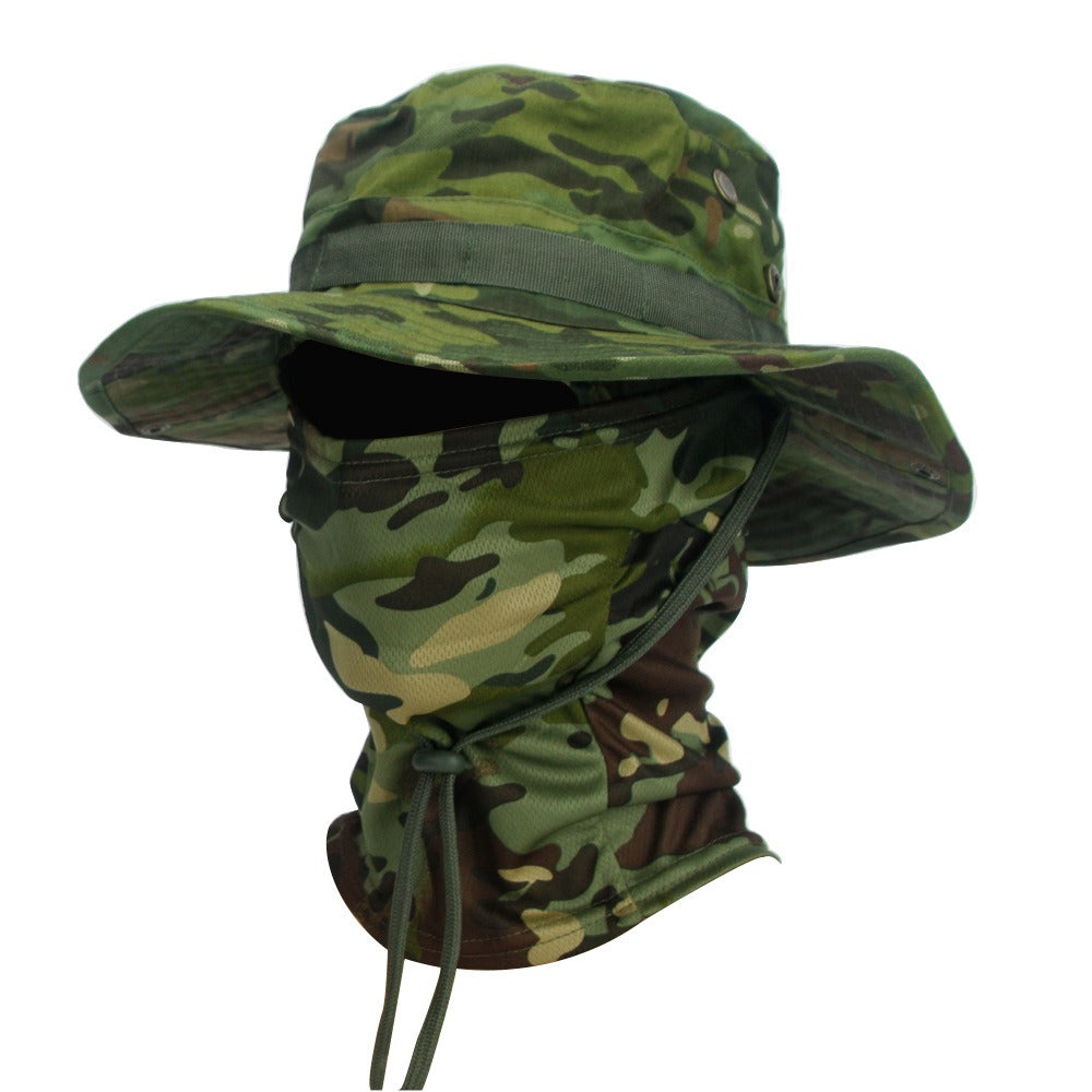 Cooling Gaiter Face Mask Boonie Hat Set