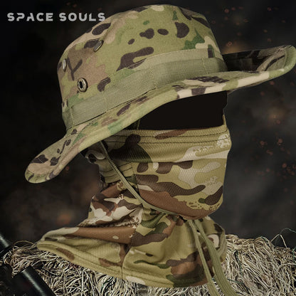 Cooling Gaiter Face Mask Boonie Hat Set