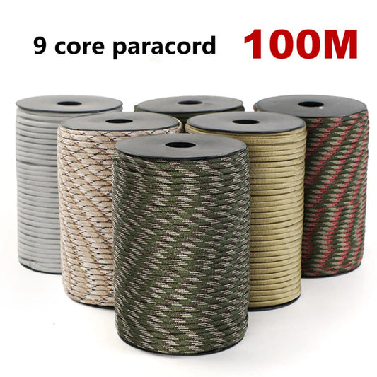 550 Cord Standard 9-Core Paracord Rope