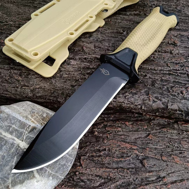 Outdoor Tactical Survival Straight Knife