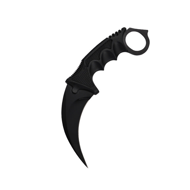 Outdoor Tactical Karambit Fixed Blade Pocket Knife