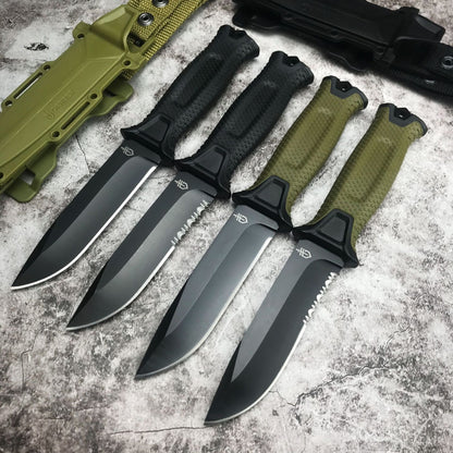 Outdoor Tactical Survival Straight Knife