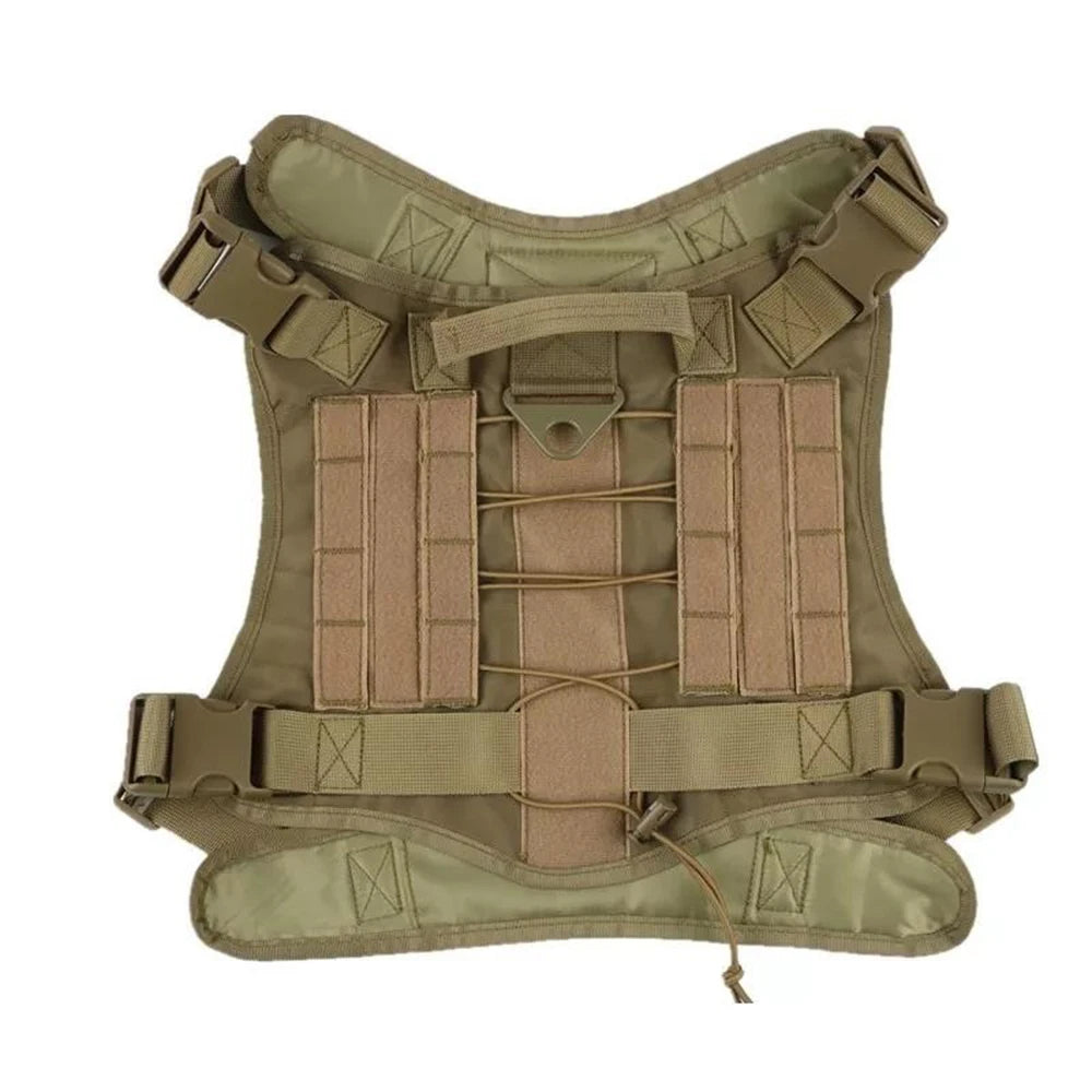 Tactical Dog Vest Breathable Military Harness