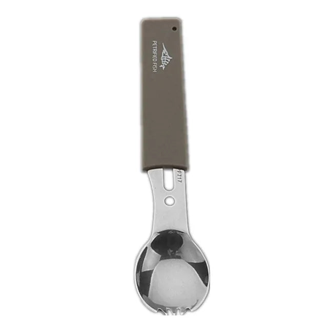 Multi Functional Camping Cookware Spoon Fork