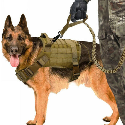 Tactical Dog Vest Breathable Military Harness