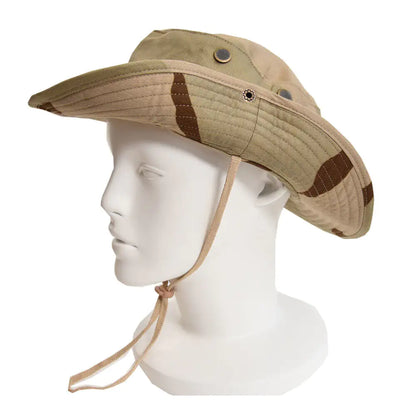 Boonie Bucket Hats Fishing Hunting Wide Brim Mesh