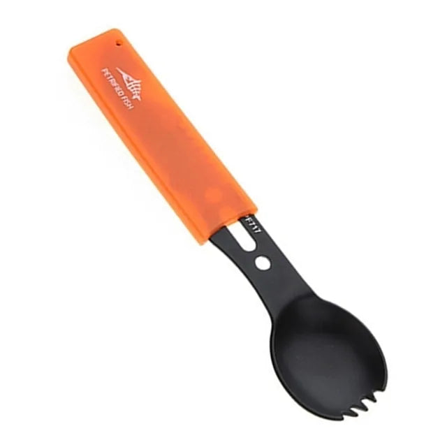 Multi Functional Camping Cookware Spoon Fork