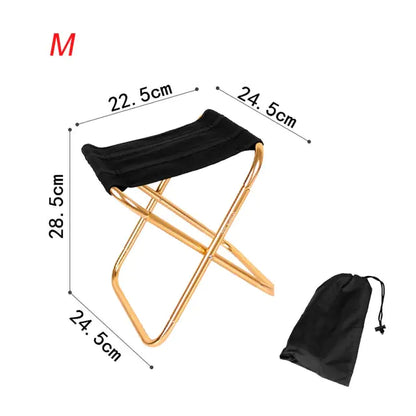 Foldable Aluminium Cloth Camping Chair