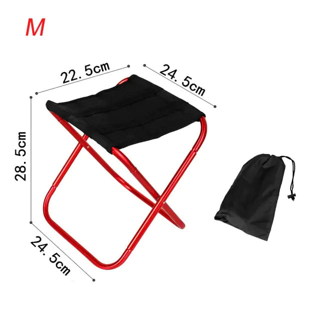 Foldable Aluminium Cloth Camping Chair