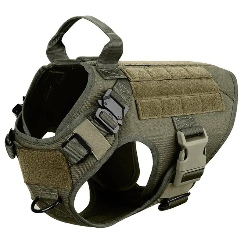 Metal Buckle Tactical Dog Harness