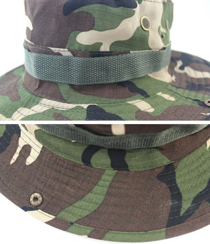 Boonie Bucket Hats Fishing Hunting Wide Brim Mesh