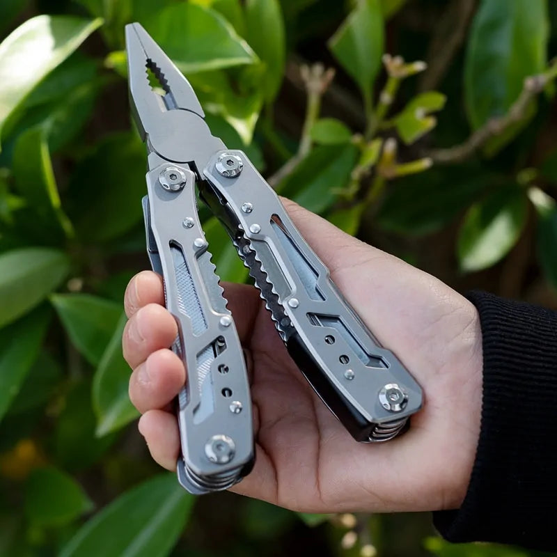 Stainless Steel Multi-Tool Pocket Knife Pliers