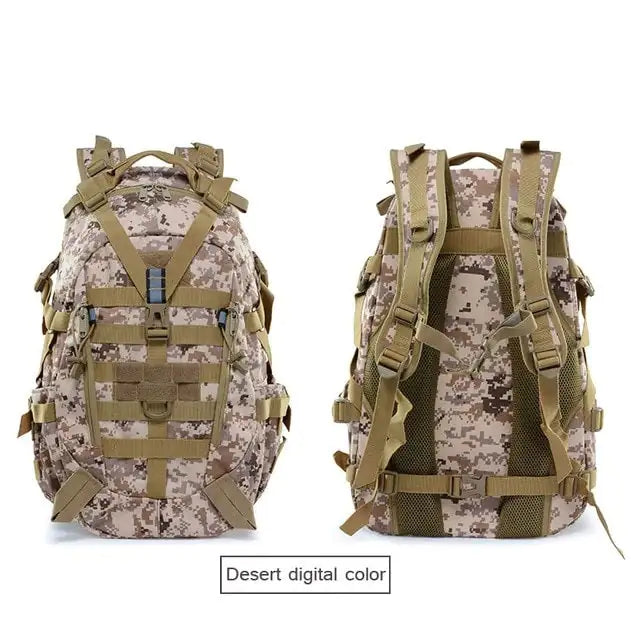 Military Backpack Waterproof Hiking Survival Reflective Bag