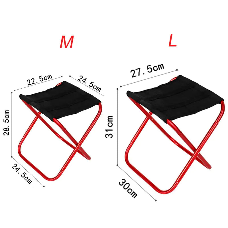 Foldable Aluminium Cloth Camping Chair